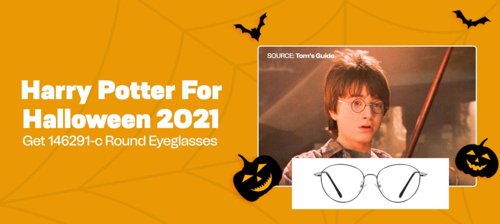6) Harry Potter For Halloween 2021 - Get 146291-c Round Eyeglasses