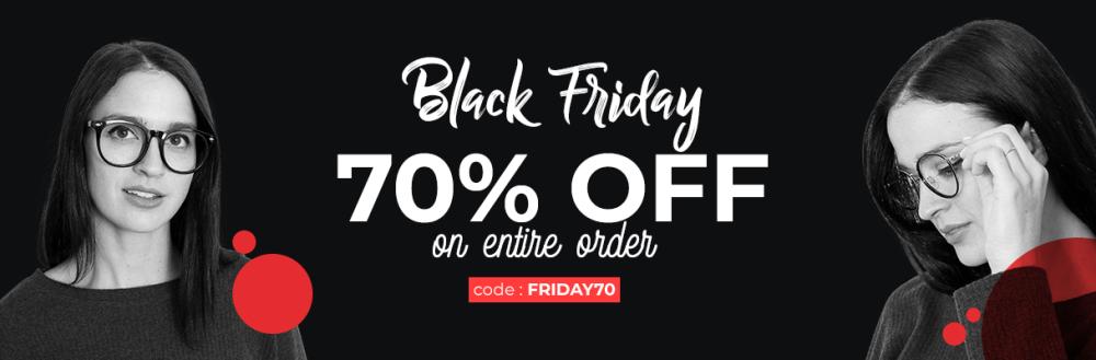 GET 47% OFF ON YOUR GLASSES - AVAIL OUR BLACK FRIDAY SALE!