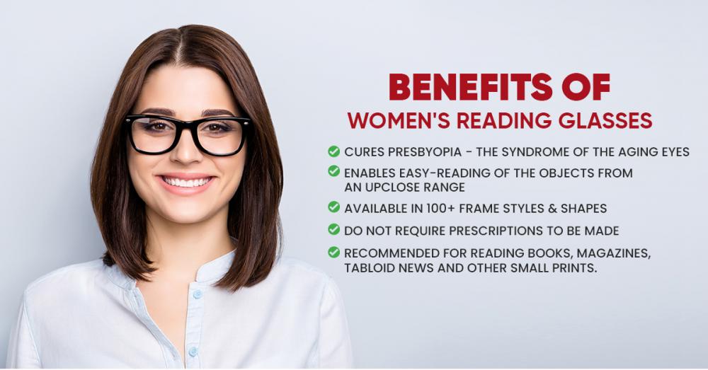 Women Reading Glasses Benefits