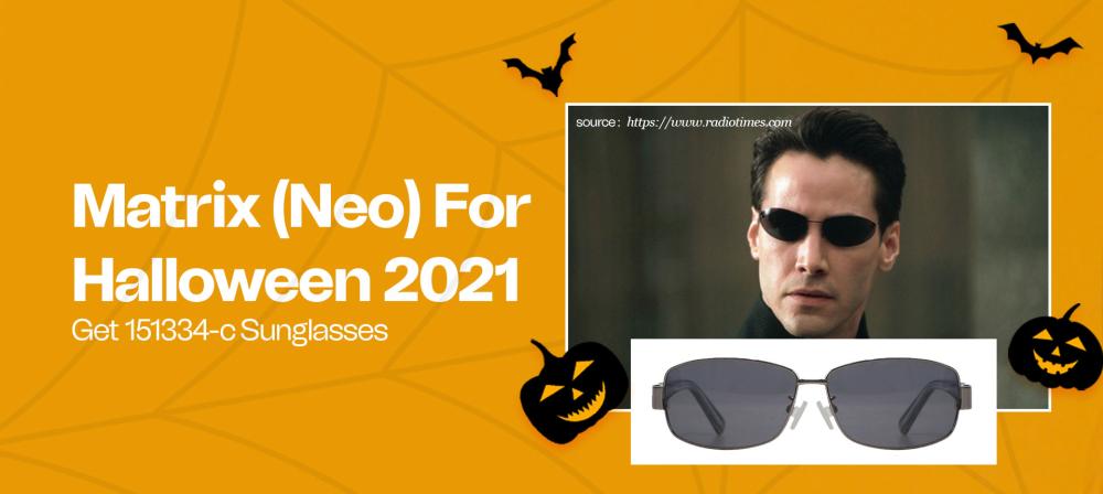 2) Matrix (Neo) For Halloween 2021 - Get 151334-c Sunglasses