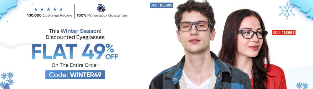 Discounted Glasses - Pre Holiday Winters