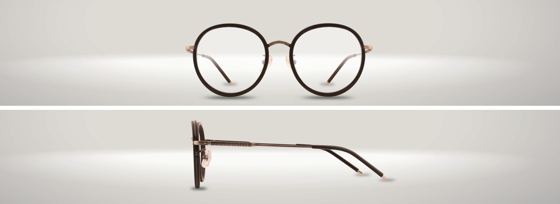 The 126334-C ROUND EYEGLASSES: