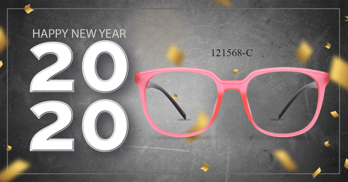 121405-C RECTANGLE EYEGLASSES: