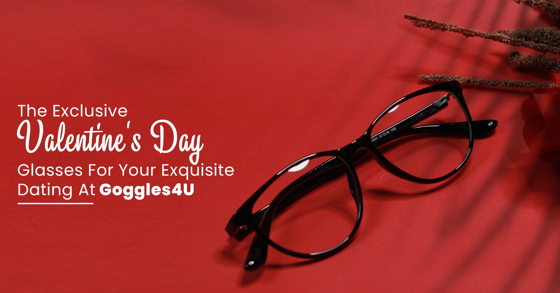 The Exclusive Valentine's Day Glasses For Your Exquisite Dating At Goggles4U
