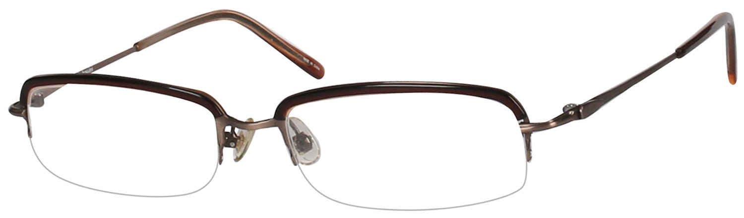 G4U 8067 Rectangular Eyeglasses Frame