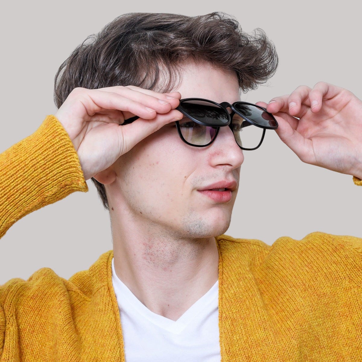 Clip on eyeglasses sales frames