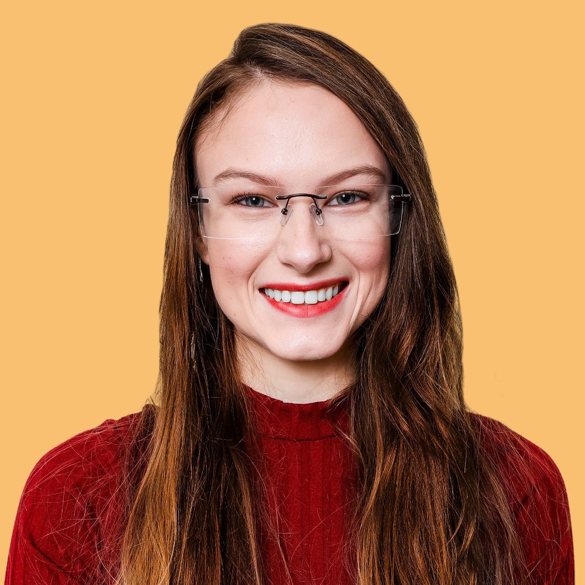 spectacle Rimless Eyeglasses 155914-c