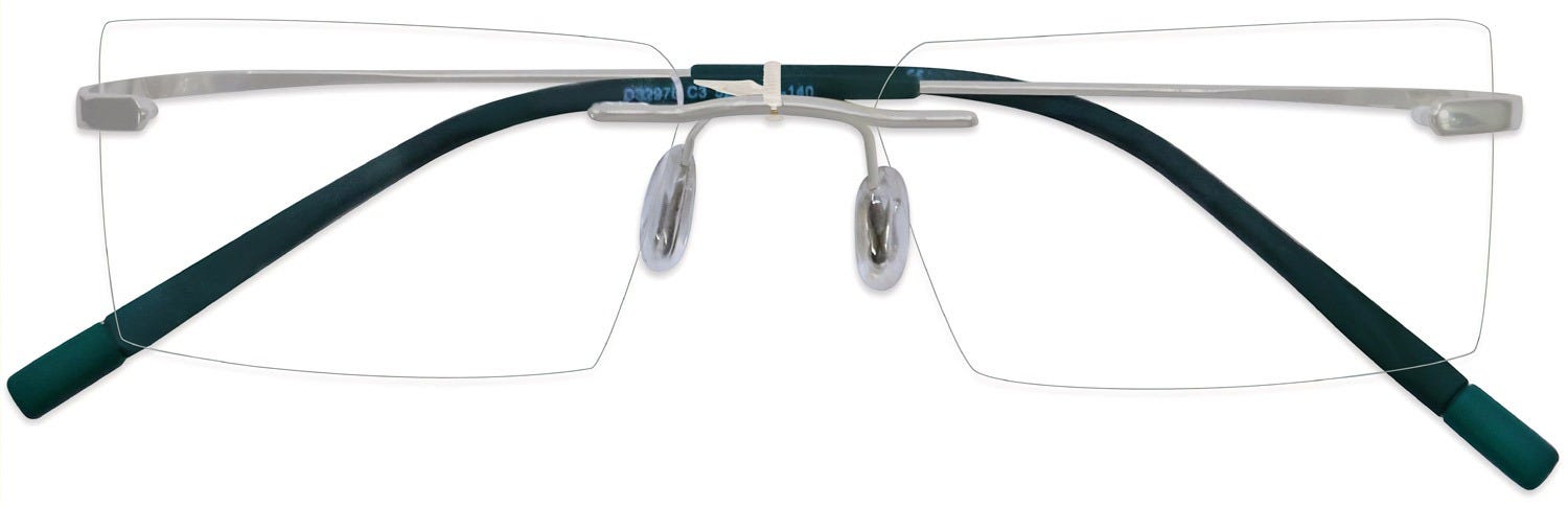 Cat Eye Rimless Eyeglasses 160090-c