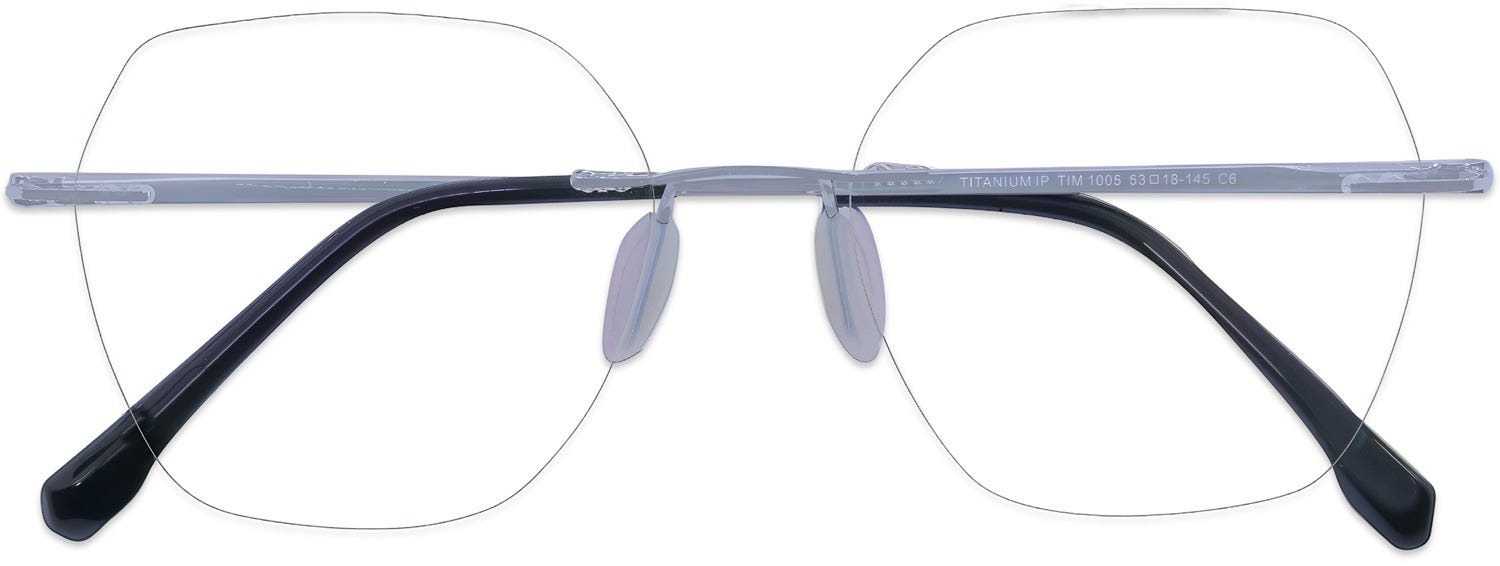 Rimless Eyeglasses 186623-c