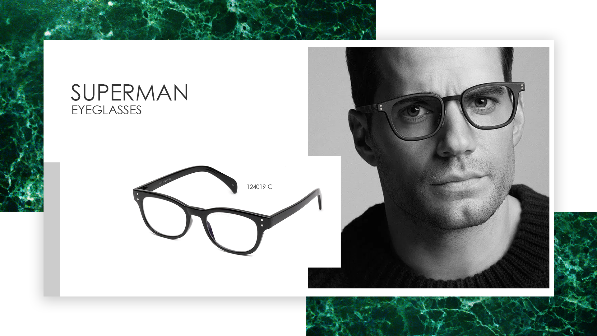Superman store glasses frames