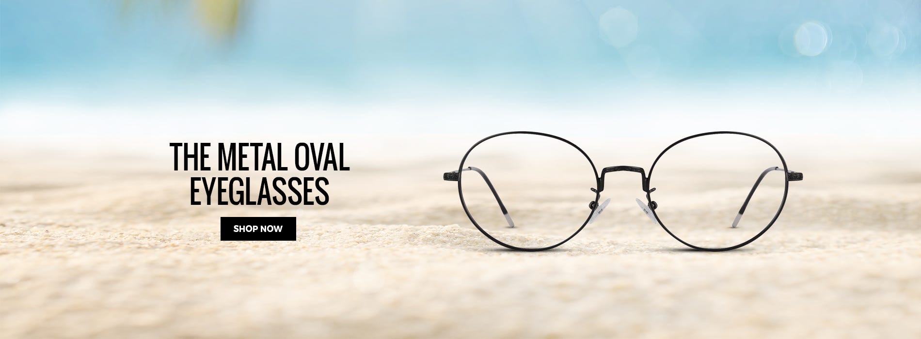 The Metal Oval Eyeglasses 