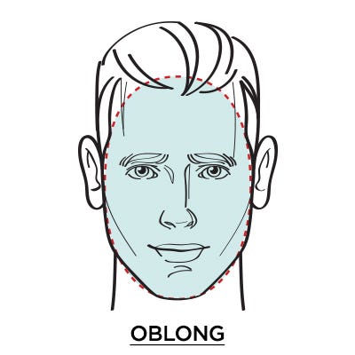 Oblong Face