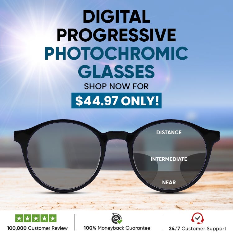 photochromic progressive lenses