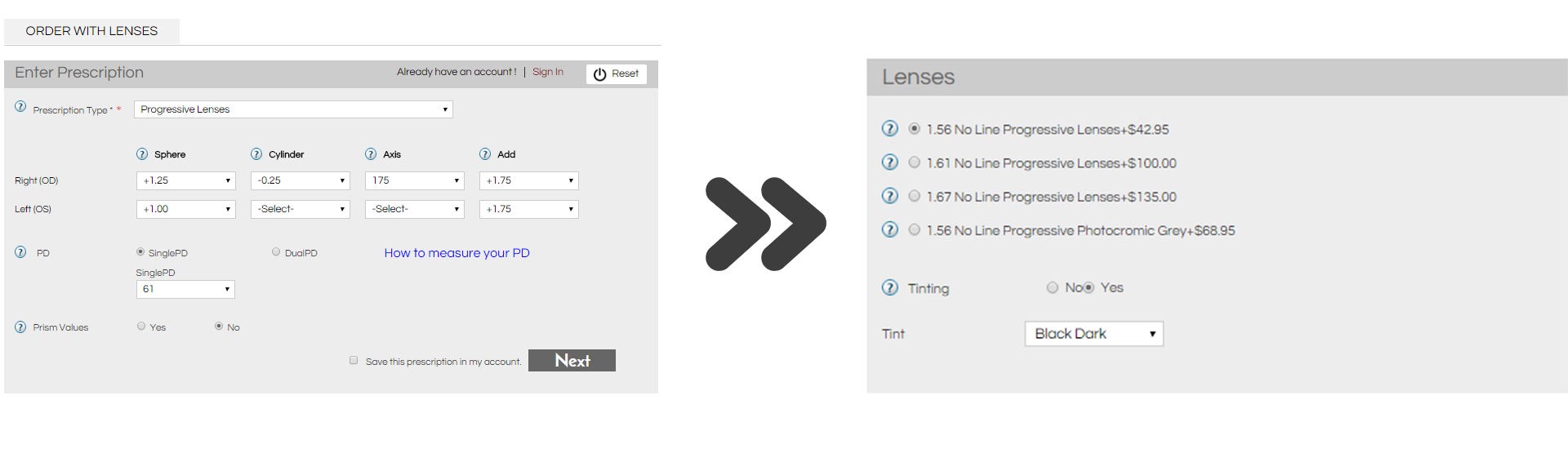 Buy Prescription Sunglasses Online