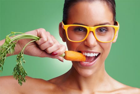 Carrots for healthy eyes